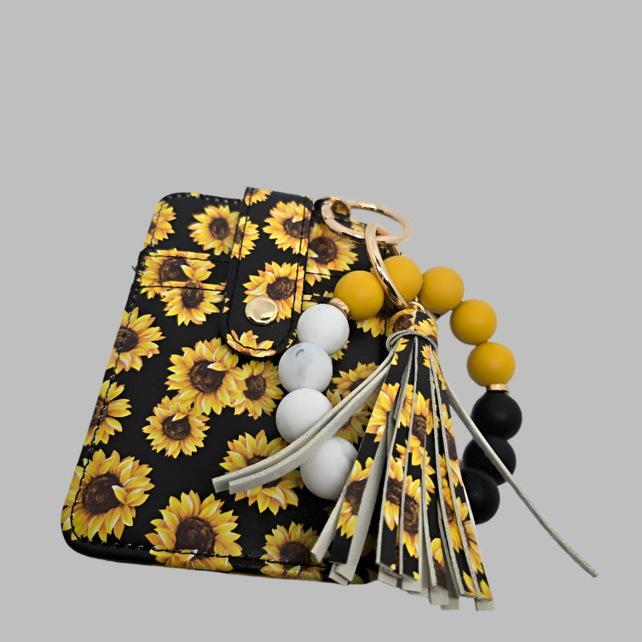 Sunflower Wristlet