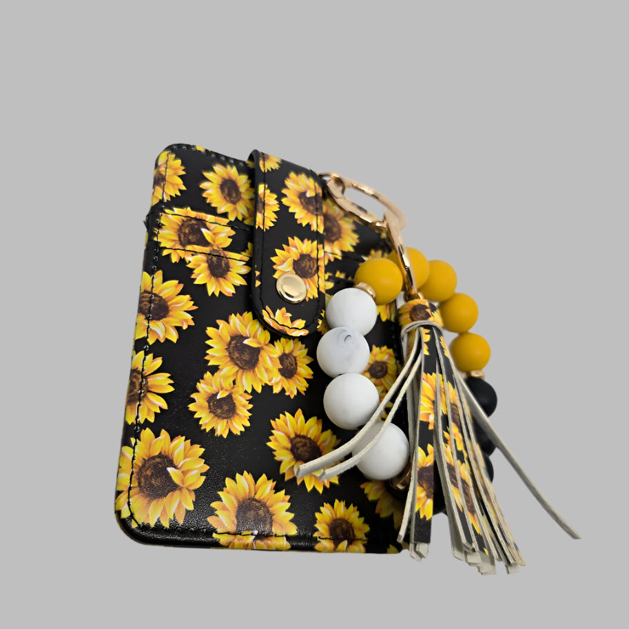 Sunflower Wristlet
