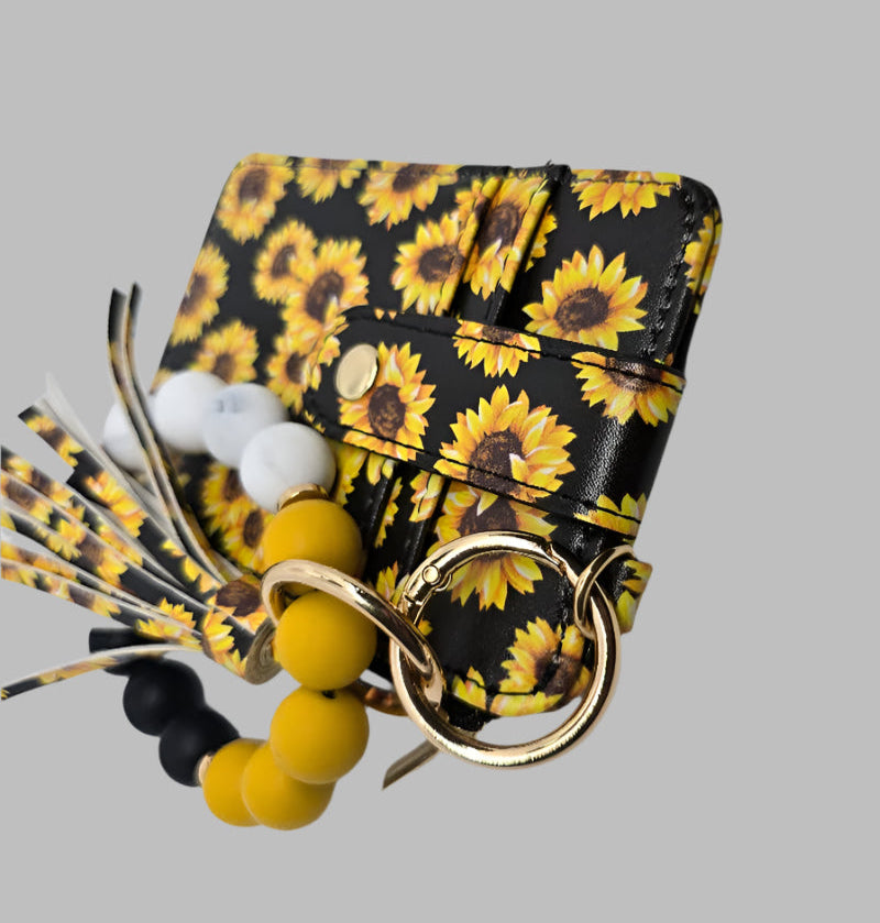Sunflower Wristlet