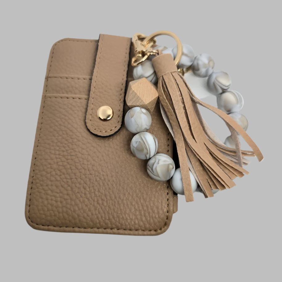 Brown Wristlet