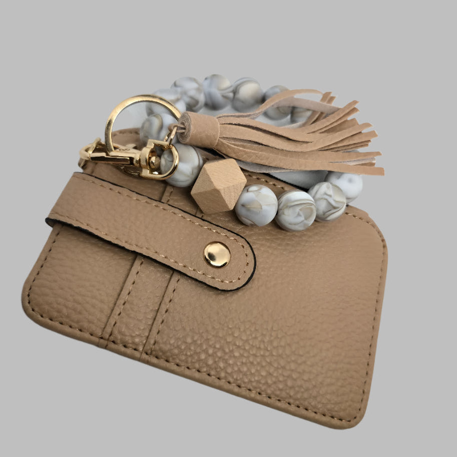 Brown Wristlet