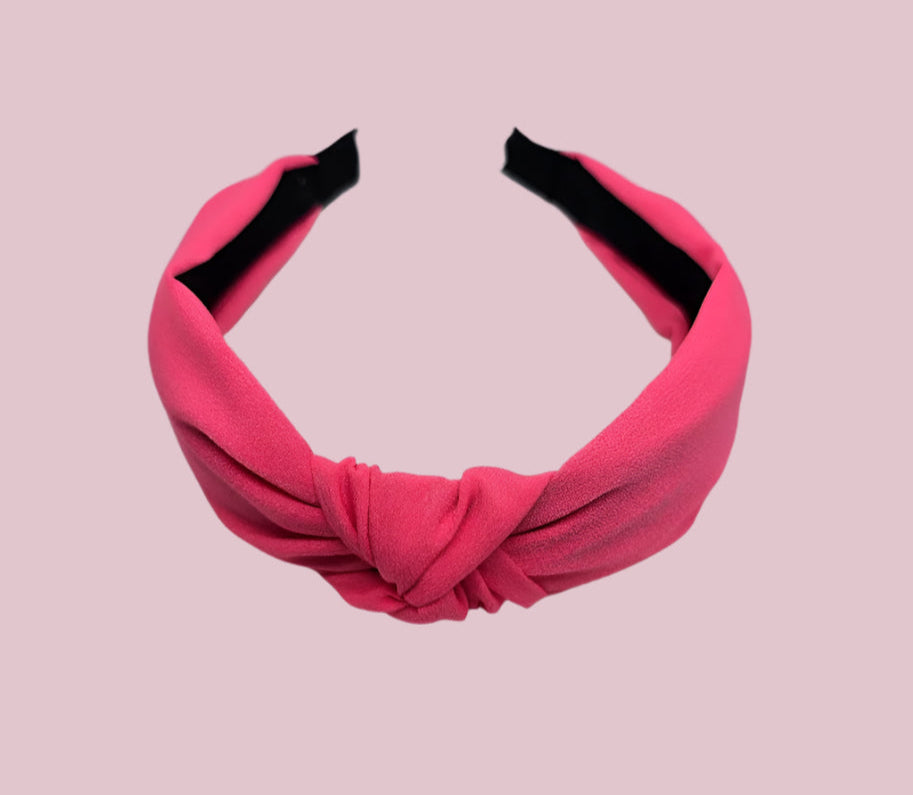 Pink Knotted Headband