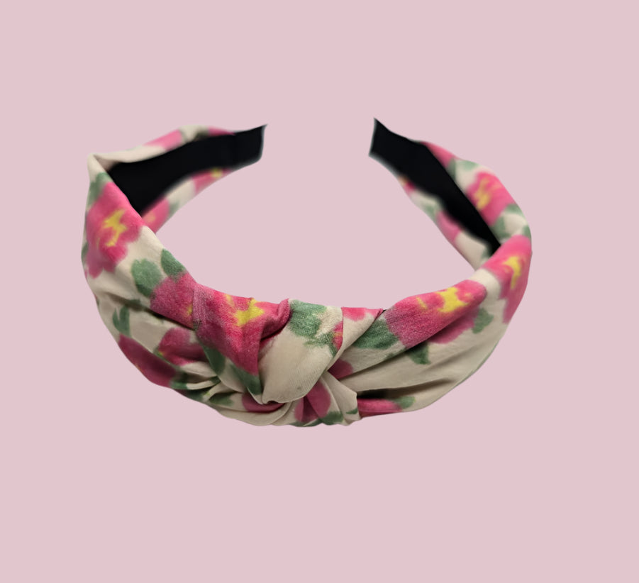 Floral Knotted Headband