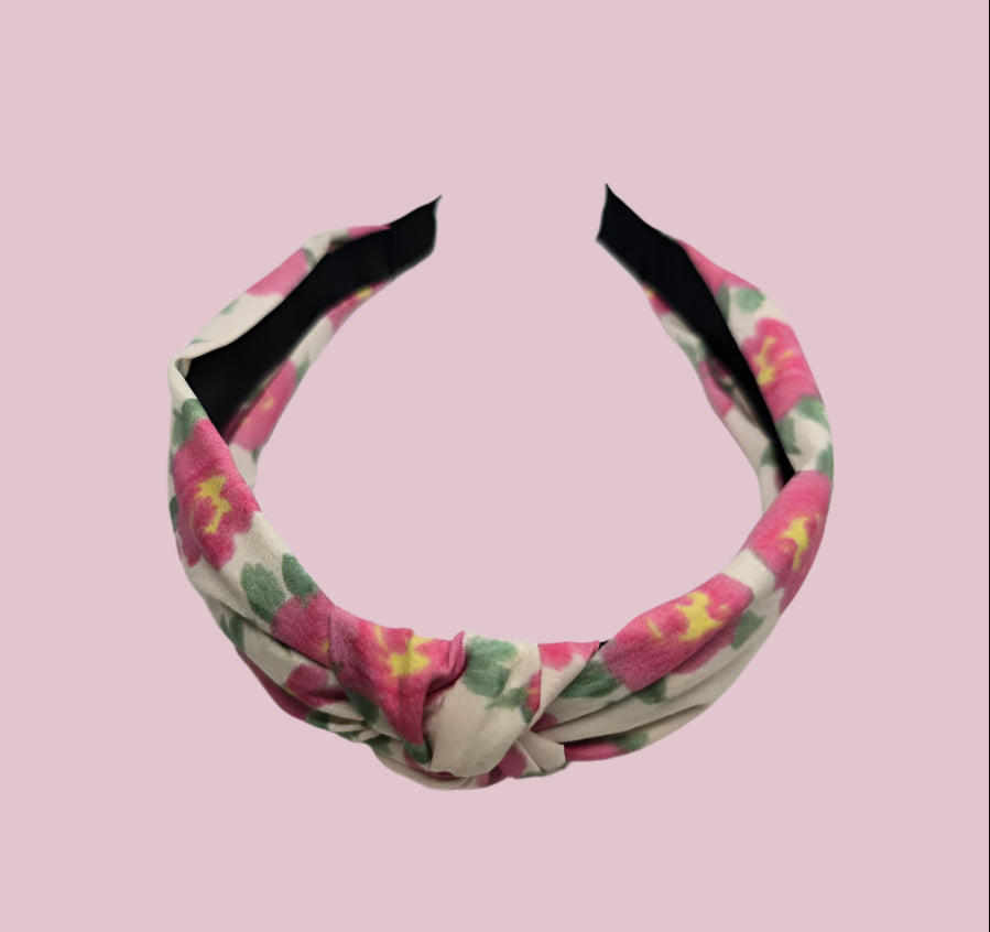 Floral Knotted Headband