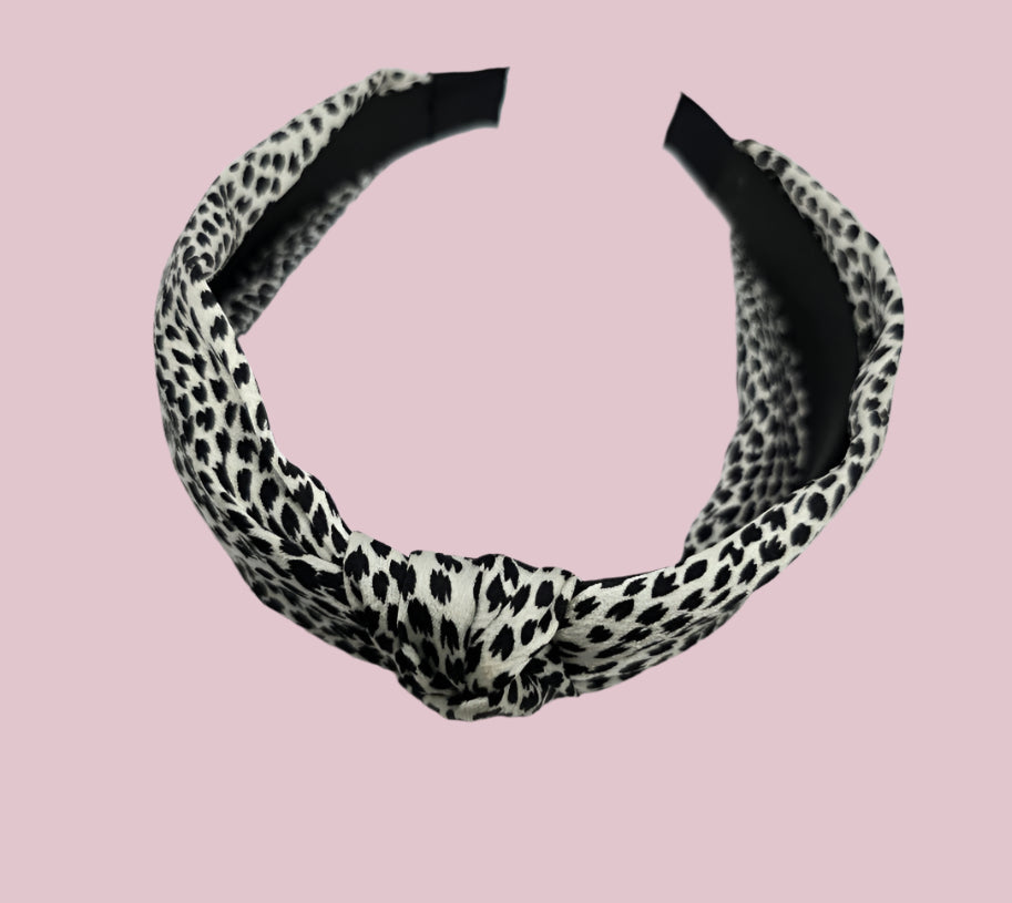 Leopard Knotted Headband
