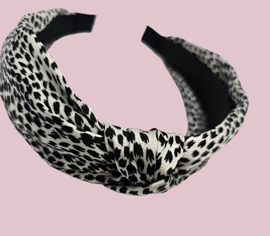 Leopard Knotted Headband