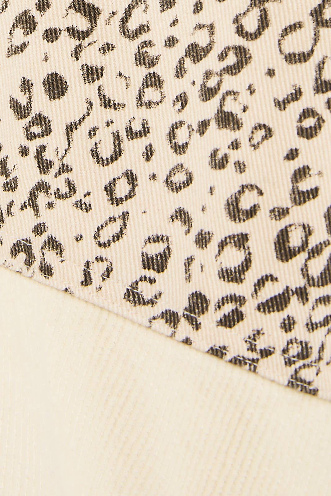 CORDUROY & ANIMAL TWILL MIX SHACKET Cream