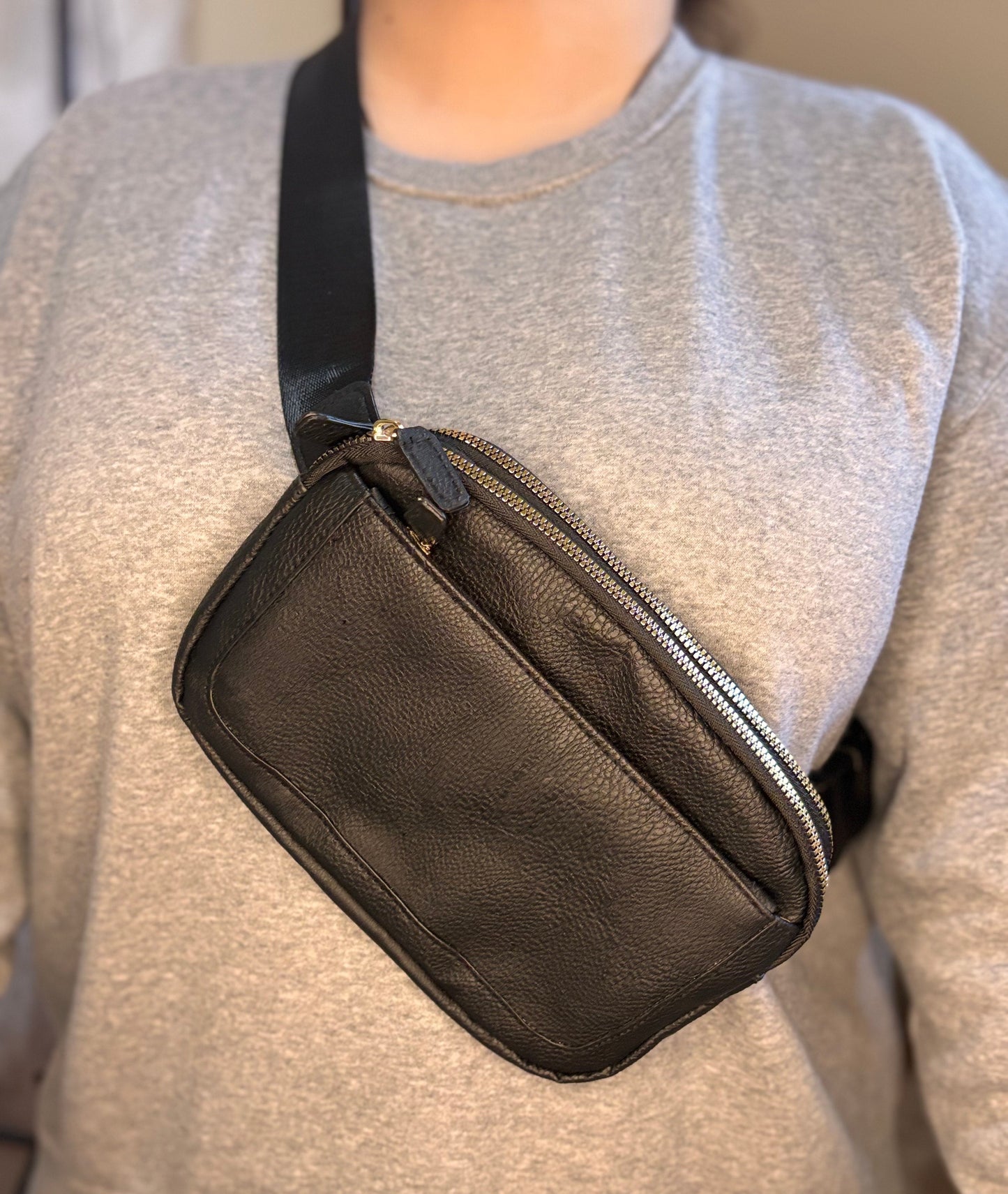Black Crossbody