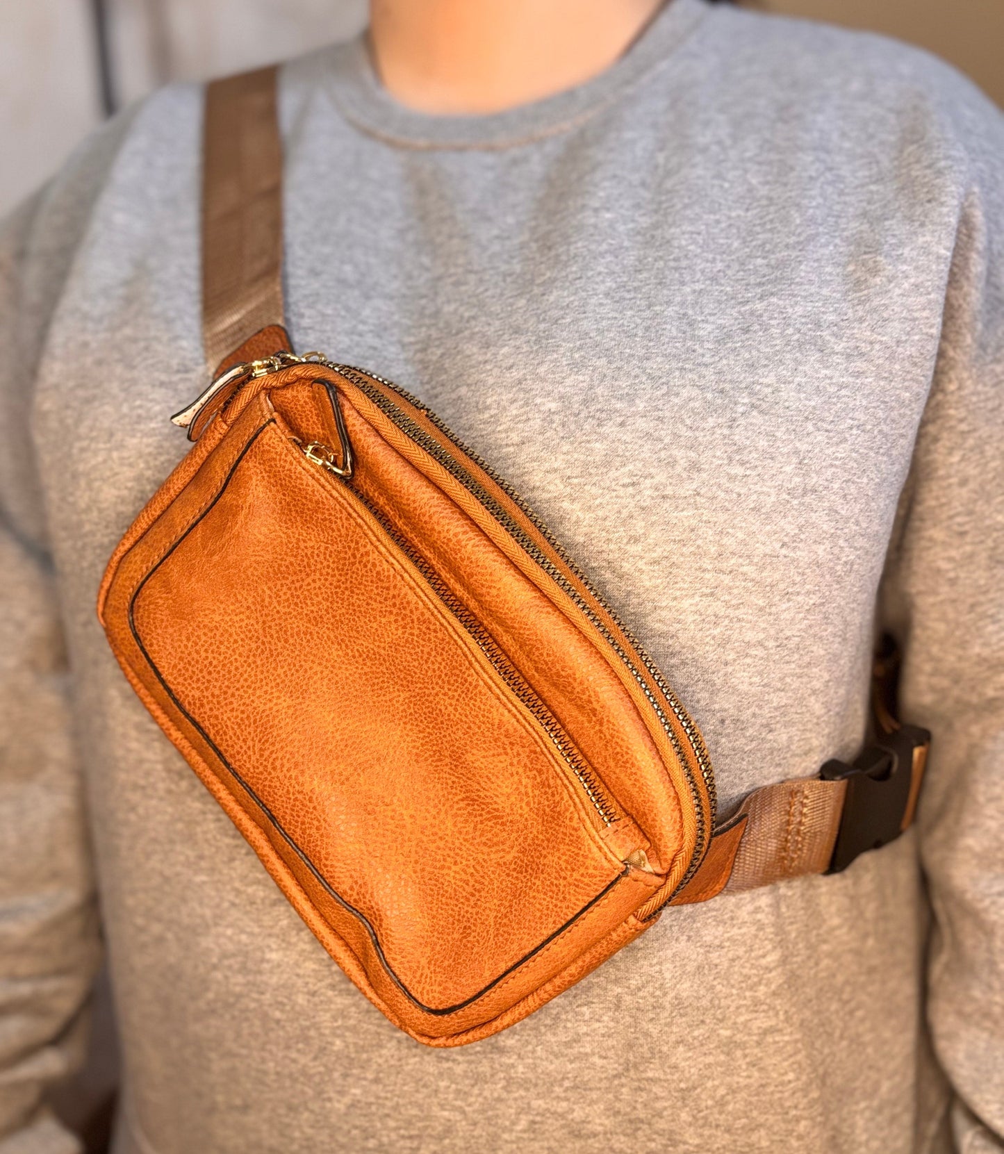 Brown Crossbody
